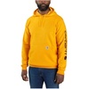 image:imageCarhartt Mens Iconic K288 Logo Sweatshirt CloseoutSolar Yellow Space