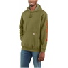 image:imageCarhartt Mens Iconic K288 Logo Sweatshirt CloseoutTrue Olive Heather