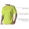 image:imageCarhartt Mens Iconic K87 Pocket TShirtBrite Lime