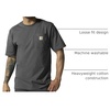 image:imageCarhartt Mens Iconic K87 Pocket TShirtCarbon Heather