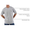 image:imageCarhartt Mens Iconic K87 Pocket TShirtHeather Grey