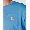 image:imageCarhartt Mens Iconic K87 Pocket TShirtTranquil Blue
