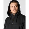 image:imageCarhartt Mens Paxton 14Zip SweatshirtBlack