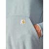 image:imageCarhartt Mens Paxton 14Zip SweatshirtBlue Cove