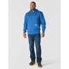 image:imageCarhartt Mens Paxton 14Zip SweatshirtDark Horizon Blue