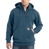 image:imageCarhartt Mens Paxton 14Zip SweatshirtStorm Blue Heather