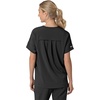 image:imageCarhartt Scrubs C13110 Womens Force CrossFlex Modern Fit Oversized VBlack
