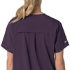 image:imageCarhartt Scrubs C13110 Womens Force CrossFlex Modern Fit Oversized VBlack Plum