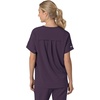 image:imageCarhartt Scrubs C13110 Womens Force CrossFlex Modern Fit Oversized VBlack Plum