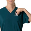 image:imageCarhartt Scrubs C13110 Womens Force CrossFlex Modern Fit Oversized VCaribbean