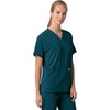 image:imageCarhartt Scrubs C13110 Womens Force CrossFlex Modern Fit Oversized VCaribbean