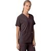 image:imageCarhartt Scrubs C13110 Womens Force CrossFlex Modern Fit Oversized VDark Sepia
