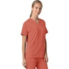 image:imageCarhartt Scrubs C13110 Womens Force CrossFlex Modern Fit Oversized VDusty Cedar
