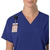 image:imageCarhartt Scrubs C13110 Womens Force CrossFlex Modern Fit Oversized VGalaxy Blue