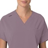 image:imageCarhartt Scrubs C13110 Womens Force CrossFlex Modern Fit Oversized VLavender Mist