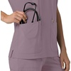 image:imageCarhartt Scrubs C13110 Womens Force CrossFlex Modern Fit Oversized VLavender Mist