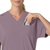 image:imageCarhartt Scrubs C13110 Womens Force CrossFlex Modern Fit Oversized VLavender Mist