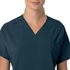 image:imageCarhartt Scrubs C13110 Womens Force CrossFlex Modern Fit Oversized VNavy