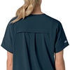 image:imageCarhartt Scrubs C13110 Womens Force CrossFlex Modern Fit Oversized VNavy