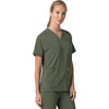 image:imageCarhartt Scrubs C13110 Womens Force CrossFlex Modern Fit Oversized VOlive