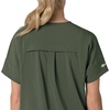 image:imageCarhartt Scrubs C13110 Womens Force CrossFlex Modern Fit Oversized VOlive