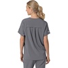 image:imageCarhartt Scrubs C13110 Womens Force CrossFlex Modern Fit Oversized VPewter
