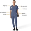 image:imageCarhartt Scrubs C13110 Womens Force CrossFlex Modern Fit Oversized VRiverside