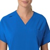 image:imageCarhartt Scrubs C13110 Womens Force CrossFlex Modern Fit Oversized VRoyal