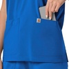 image:imageCarhartt Scrubs C13110 Womens Force CrossFlex Modern Fit Oversized VRoyal