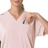image:imageCarhartt Scrubs C13110 Womens Force CrossFlex Modern Fit Oversized VSoft Rose
