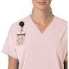 image:imageCarhartt Scrubs C13110 Womens Force CrossFlex Modern Fit Oversized VSoft Rose