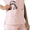 image:imageCarhartt Scrubs C13110 Womens Force CrossFlex Modern Fit Oversized VSoft Rose
