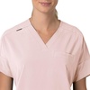 image:imageCarhartt Scrubs C13110 Womens Force CrossFlex Modern Fit Oversized VSoft Rose