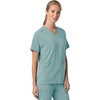 image:imageCarhartt Scrubs C13110 Womens Force CrossFlex Modern Fit Oversized VSummer Blue