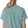 image:imageCarhartt Scrubs C13110 Womens Force CrossFlex Modern Fit Oversized VSummer Blue