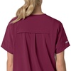 image:imageCarhartt Scrubs C13110 Womens Force CrossFlex Modern Fit Oversized VWine