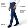 image:imageCarhartt Scrubs C51213 Womens Force Modern Fit Straight Leg PantNavy