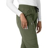 image:imageCarhartt Scrubs C51213 Womens Force Modern Fit Straight Leg PantOlive