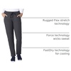 image:imageCarhartt Scrubs C51213 Womens Force Modern Fit Straight Leg PantPewter