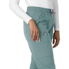 image:imageCarhartt Scrubs C51213 Womens Force Modern Fit Straight Leg PantSummer Blue