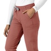 image:imageCarhartt Scrubs C51213 Womens Force Modern Fit Straight Leg PantWildrose