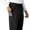 image:imageCarhartt Scrubs for Men Force Essentials Straight Leg Cargo Pants with 9 PocketsBlack