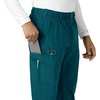 image:imageCarhartt Scrubs for Men Force Essentials Straight Leg Cargo Pants with 9 PocketsCaribbean Blue
