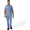 image:imageCarhartt Scrubs for Men Force Essentials Straight Leg Cargo Pants with 9 PocketsCeil Blue