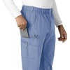 image:imageCarhartt Scrubs for Men Force Essentials Straight Leg Cargo Pants with 9 PocketsCeil Blue