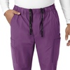 image:imageCarhartt Scrubs for Men Force Essentials Straight Leg Cargo Pants with 9 PocketsEggplant