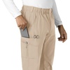 image:imageCarhartt Scrubs for Men Force Essentials Straight Leg Cargo Pants with 9 PocketsKhaki