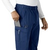 image:imageCarhartt Scrubs for Men Force Essentials Straight Leg Cargo Pants with 9 PocketsNavy