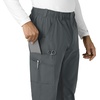 image:imageCarhartt Scrubs for Men Force Essentials Straight Leg Cargo Pants with 9 PocketsPewter