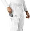 image:imageCarhartt Scrubs for Men Force Essentials Straight Leg Cargo Pants with 9 PocketsWhite